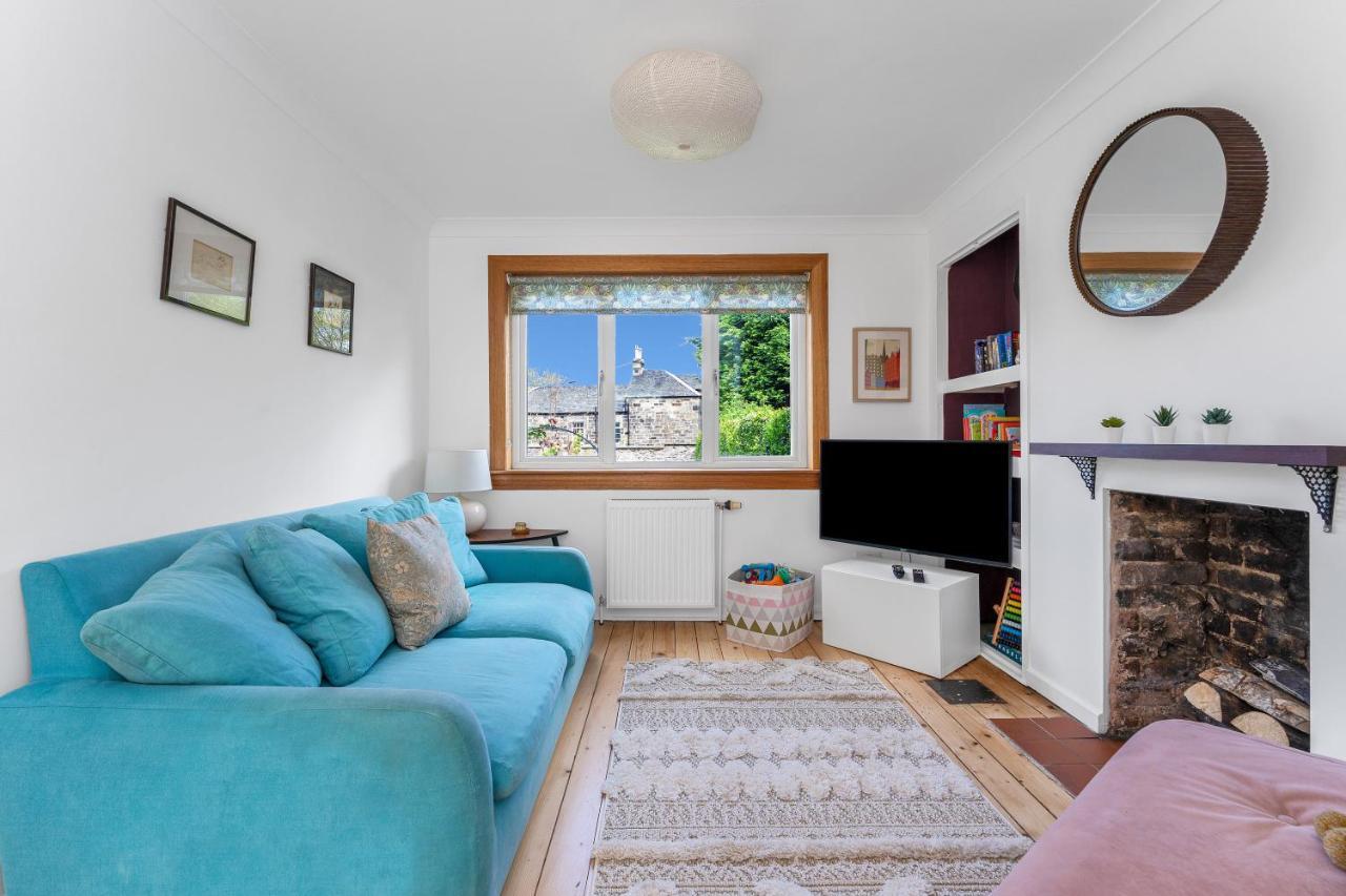 Cozy With Character Cheerful Home With Garden At Leith Links Park Edimburgo Exterior foto