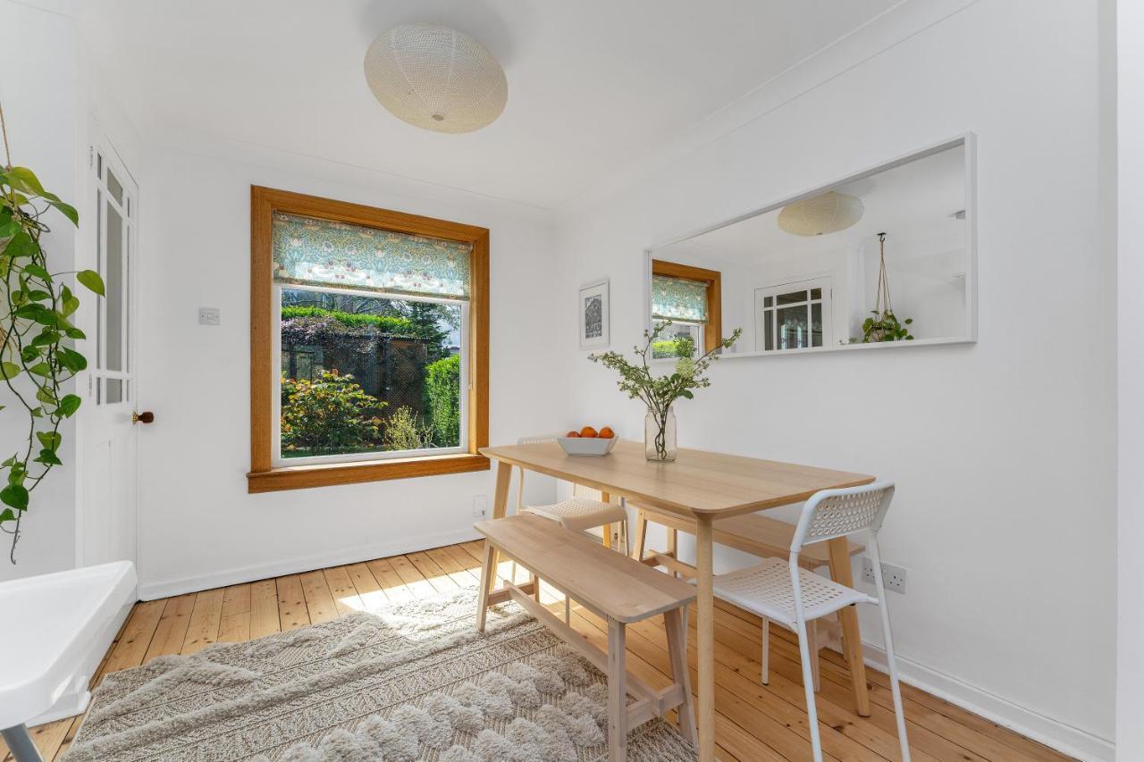 Cozy With Character Cheerful Home With Garden At Leith Links Park Edimburgo Exterior foto
